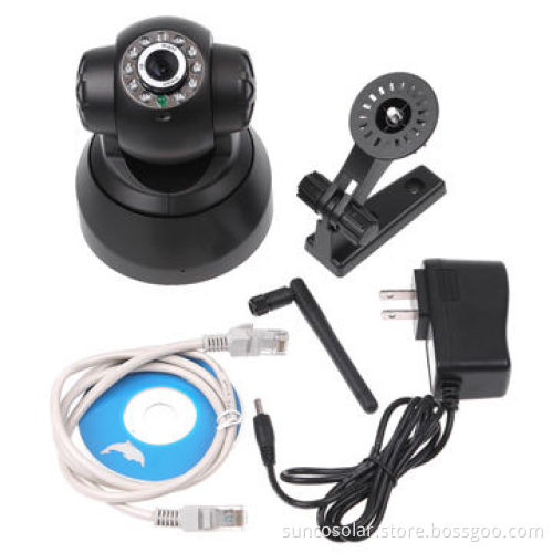Wireless Wi-Fi Camera, Two-way Audio, Remote Pan and Tilt Rotation